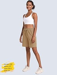 MAGCOMSEN Hiking Shorts Women Quick Dry Lightweight