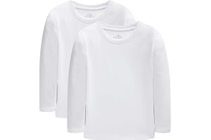 Cadidi Dinos Boys Girls Long Sleeve Shirts Cotton Casual Crewneck Printed Kids T-Shirts