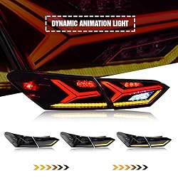 T T-ABC Taillights Compatible with Toyota Camry