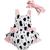 IMEKIS Baby Girl Mouse Birthday Outfit 1st 2nd Birthday Cake Smash Romper Tutu Skirt Polka Dots Clothes Set