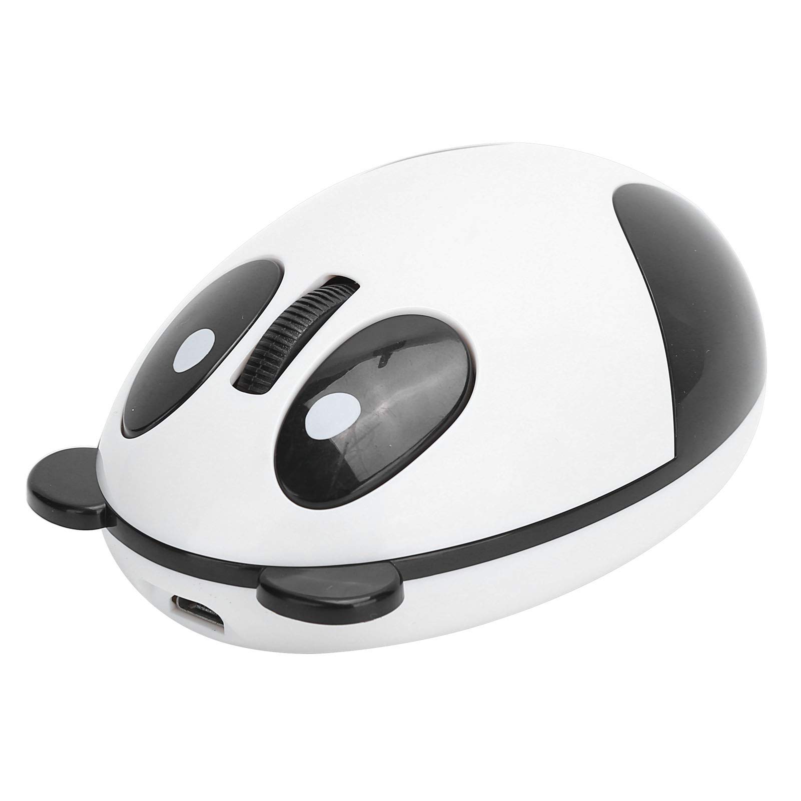 Demeras 2.4GHz Panda Computer Mouse Wireless Optical Soundless Panda Computer Mouse for Win/Mac/Linux/Andriod/IOS Suitable for Girls， Kids，student