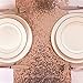 TRLYC 10pcs set 12x72 Inches Rose Gold Sequin Table Runners Wedding Banquet Party Decoration