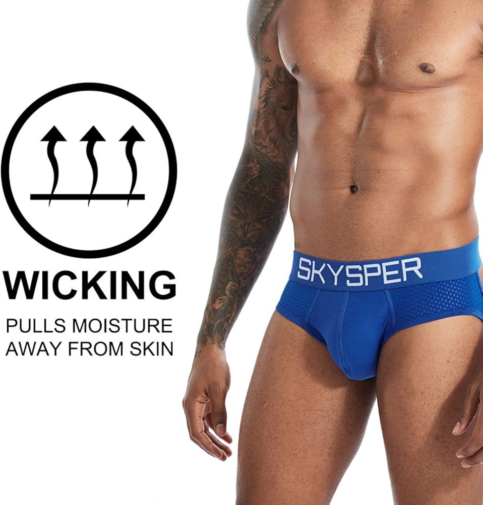SKYSPER Men's Jockstrap Breathable Mesh Jock Straps Male Underwear, Athletic Supporters for Men at  Men’s Clothing store