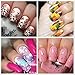 ECBASKET Full Cover False Nails Artificial Nails Fake Nails 500pcs Full Coverage Natural Acrylic Nails 10 Sizes with Bags