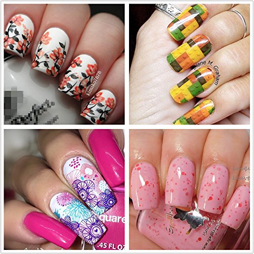 ECBASKET Full Cover False Nails Artificial Nails Fake Nails 500pcs Full Coverage Natural Acrylic Nails 10 Sizes with Bags - Thumbnail 5