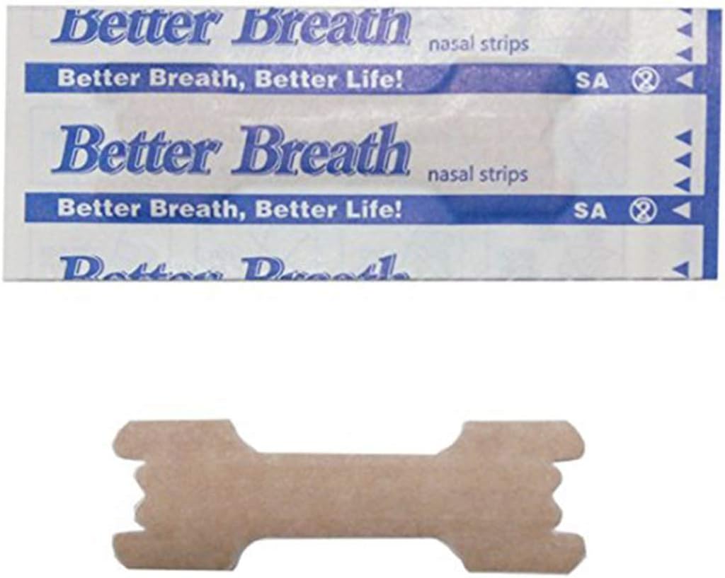 50-300 Count Nasal Strips Better Breath Anti Snoring (66mm*19mm) (300): Health & Personal Care