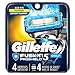 Gillette Fusion5 Proshield Chill Razor Blades for Men, 4 Count, Mens Fusion Razors / Blades