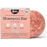 The Earthling Co. Shampoo Bar - Promote Hair Growth, Strengthen & Volumize All Hair Types - Paraben & Sulfate Free formula with Natural, Vegan Ingredients (Vanilla Coconut, 3 oz)