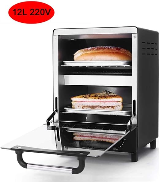 Mini Forno Elettrico A Convezione Verticale Da Forno Tostapane Timer