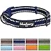 Blueberry Pet Essentials Safe & Comfy 3M Reflective Adjustable Dog Collar - Midnight Navy, Small, Neck 12