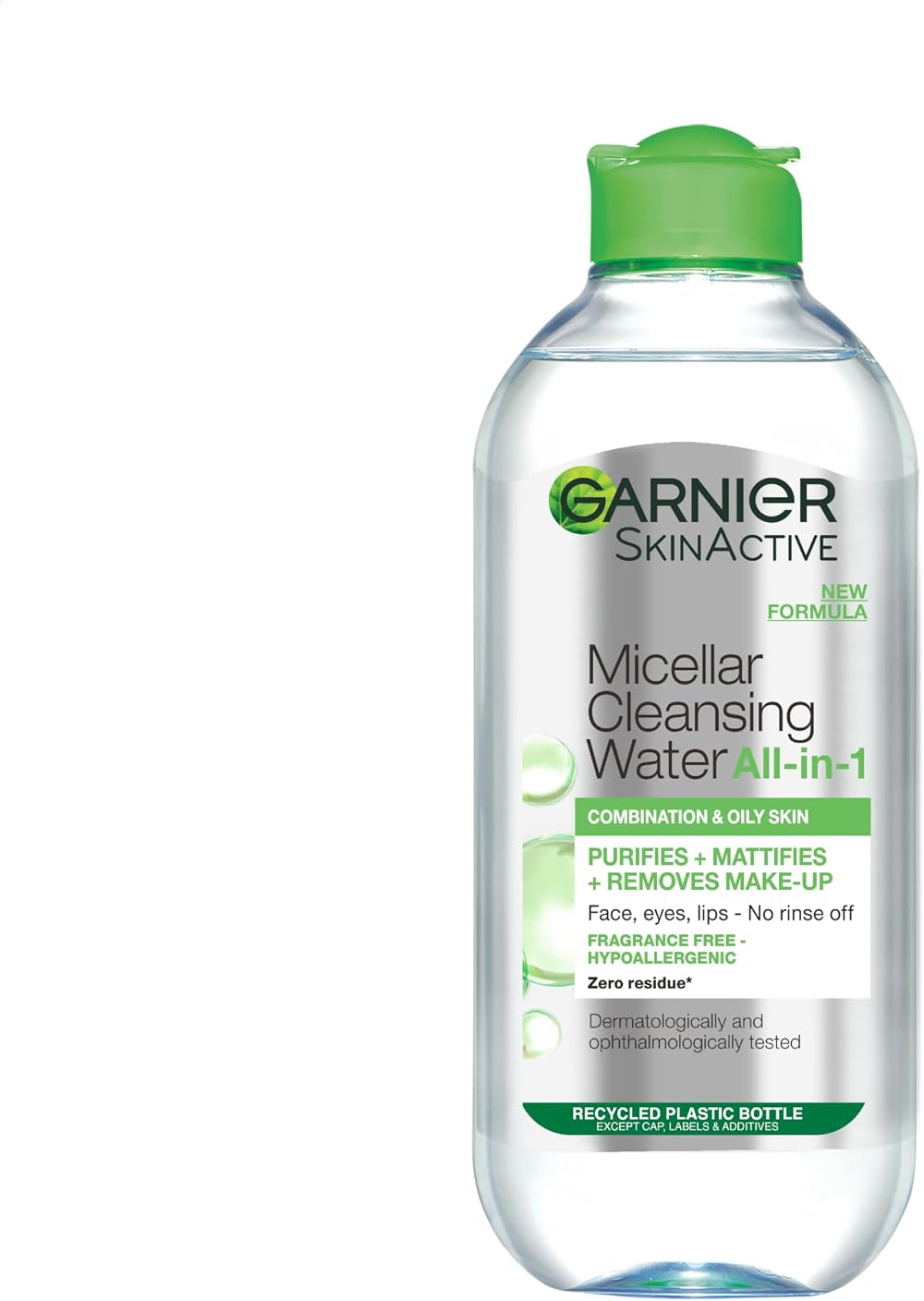 Garnier Micellar Cleansing Water Combination Skin Fragrance Free 400ml Gentle