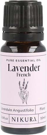 Nikura French Lavender Essential Oil 10ml 100% Pure Vegan UK Made