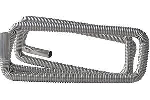 WARMCONFORT Flexible Exhaust Tubing Diesel Heater Exhaust Pipe, 2.5cm/1in Inner Diameter Stainless Steel (300CM(118IN))