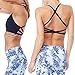 Pop Fashion Women Black Strappy Sports Bra Crisscross Top Light Support Best Activewear Sport Bras For Workout Sexy Bralette