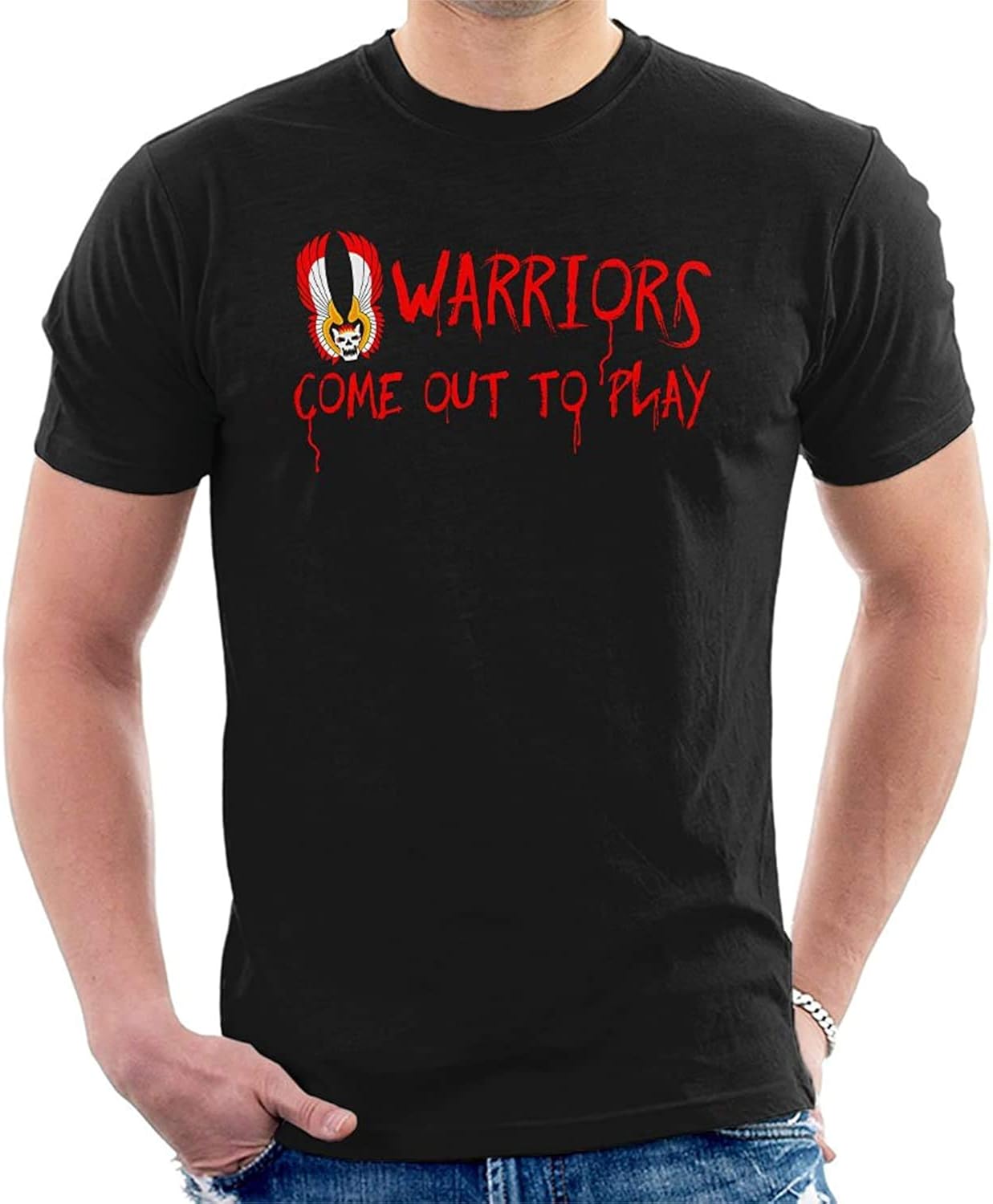The Warriors Movie Quote Men's TShirt Amazon.co.uk Clothing
