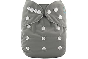 ALVABABY Cloth Diaper Reusable Washable Adjustable Pocket Newborn Infant Toddler Baby Boy Girl Set Gift One Nappies With 2pcs