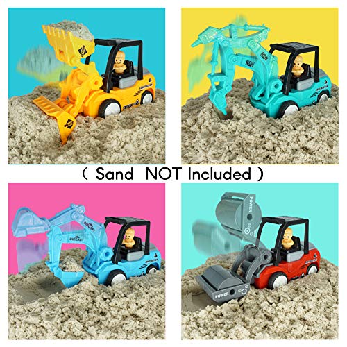 2 Construction+Excavator+Bulldozer+Friction+Toddlers