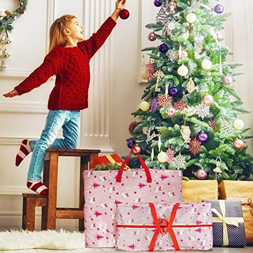 Confezioni Per Regali Di Natale.Contenitori E Giocattoli Confezione Da 2 Borsoni Di Natale Decorazioni Ottimi Per Trasportare Regali Di Natale Odontotal Com Uy