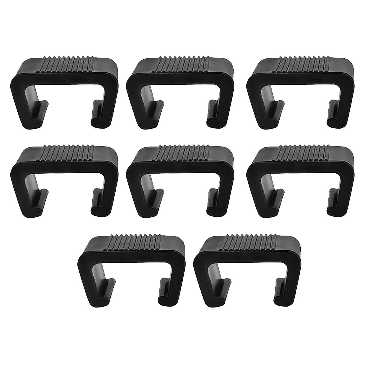 POFET 8PCS Rattan Furniture Clips Anti-Slip Garden Furniture Clips for Rattan Sofa Rattan Chair -4.3cm