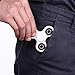 Fidget Spinner, URGEAR Fidget Toys Hand Spinner Toy Stress Reducer Nice Gift and Great for ADD, ADHD, Anxiety, and Autism Adult Children (White)