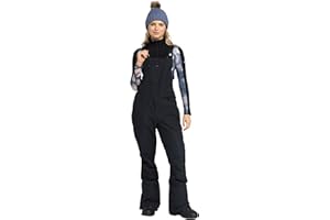 Roxy womens Slim Fit Rideout Snow Bib Overalls – 15k Waterproof, Insulated, Fully Taped Seams