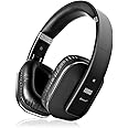 EQ App Over Ear Wireless Headphones - August EP650-Bass Rich Sound and Optimum Comfort - NFC and aptX LL Low Latency - [Black