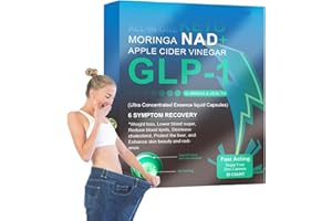 USHJNV GLP-1 Health Essence Liquid Pearls - Ultra Concentrated GLP-1 & NAD+ for Intestinal Digestion & Energy Support (Unisex)