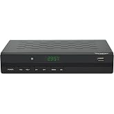 IVIEW-3500STB III, ATSC Digital Converter Box with Recording and Media Player, Analog to Digital, QAM Tuner, Channel 3/4, HDMI, A/V, USB, Learning Remote