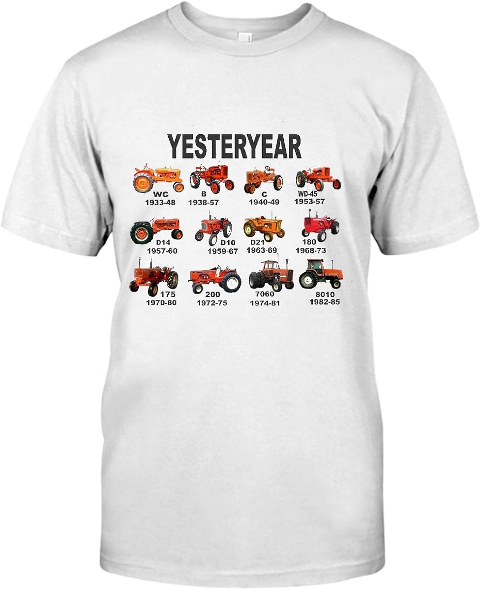 OrangeTractorShirtAllisChalmersShirtVintageTractorShirt