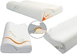 Ecosafeter 2026 Upgrade Memory Foam Pillow Cervical Orthopedic Deep Sleep Neck view 2