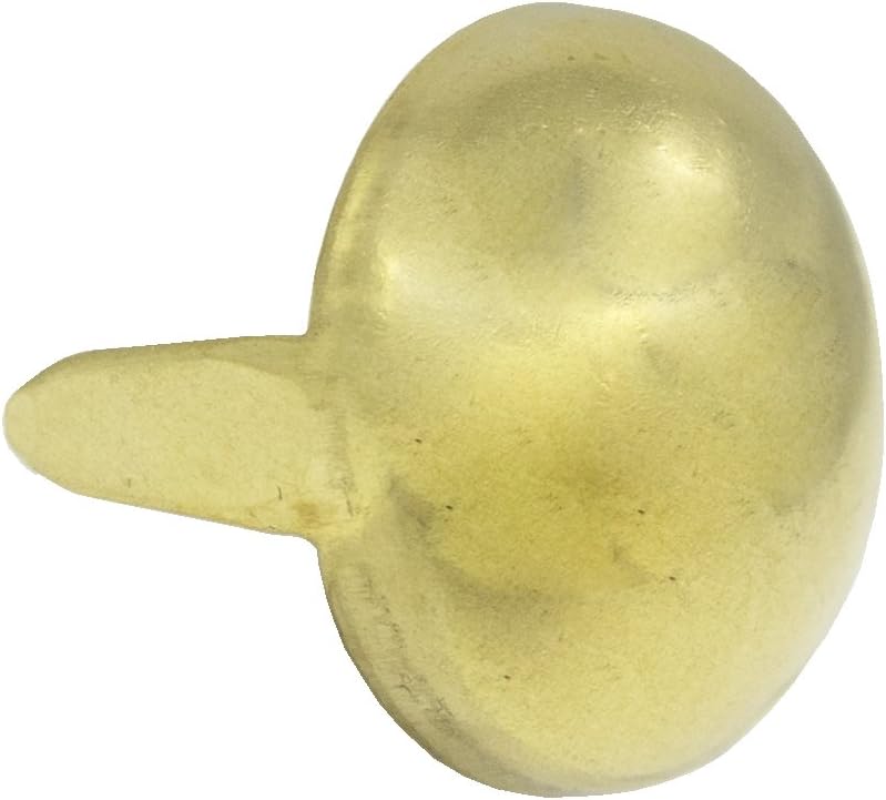 Springfield Leather Company 5/16" Solid Brass Round Spots 50 Pack