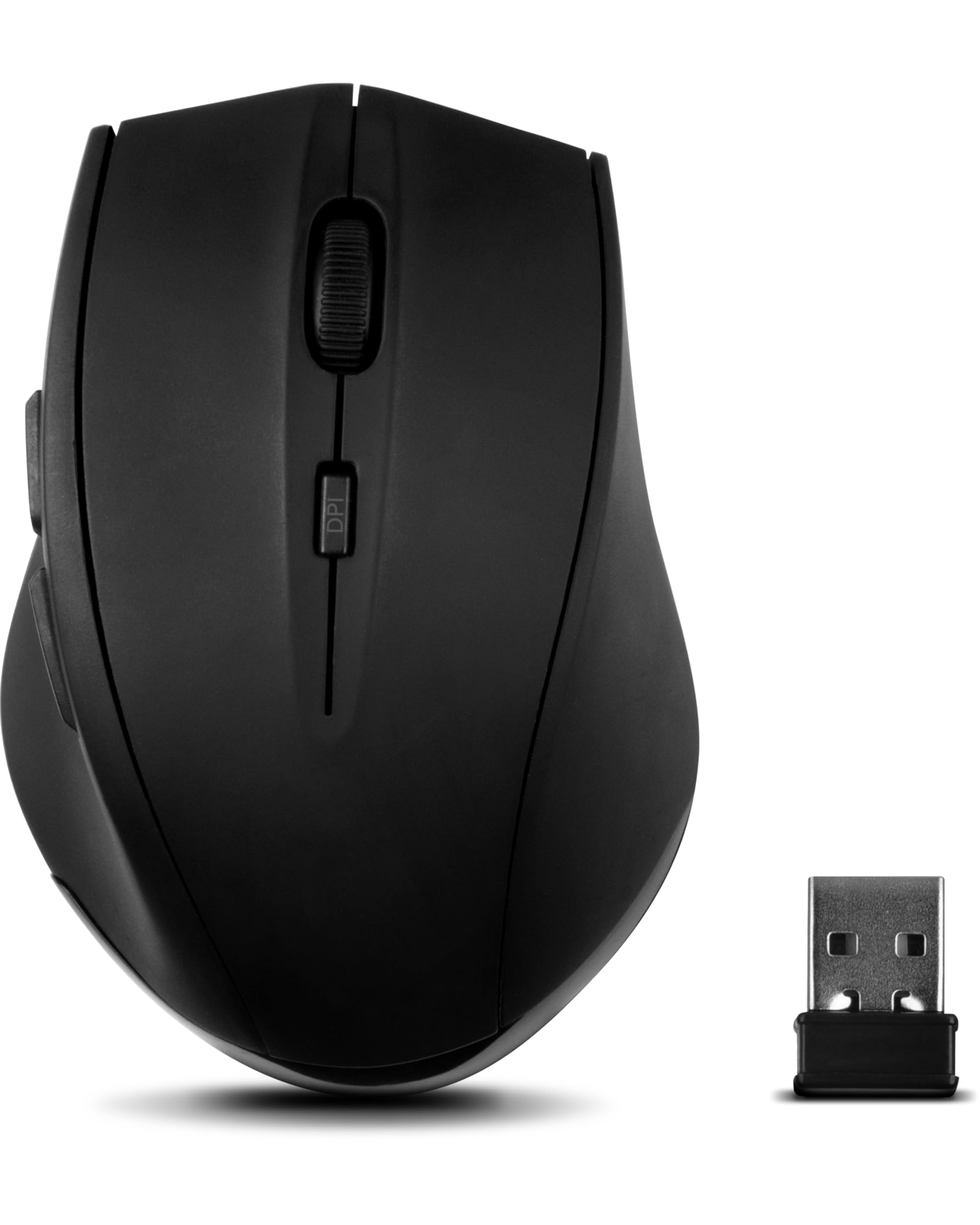 Speedlink Calado Silent Mouse SL-6343-RRBK, Wireless USB, 1600 DPI, 4GHZ Wireless Technology, Black