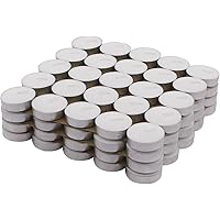Amazon Brand - Solimo Wax Tealight Candles
