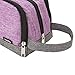 Yeiotsy Toiletry Bag, Color Clash Durable Travel Toiletry Organizer Bag (Purple)