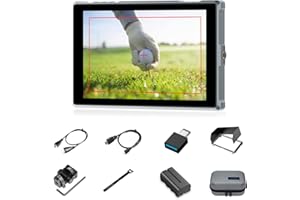 FEELWORLD FW759PRO 7 Inch Touchscreen Camera Monitor 4K HDMI Video Field Monitor with F550 Battery for DSLR 400nit HD 1280x800 Waveform Monitoring