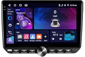 Jalzdieod Multimedia Player 10inch Universal Android 15 Car Stereo Radio Wireless Carplay Android Auto FM Navigation WiFi