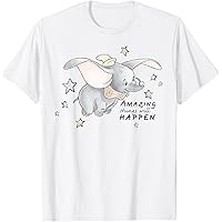 【正規品】Dumbo &amp; Mrs. Jumbo T-shirt（ホワイト） Amazon.com: Dumbo - Sitting Dumbo T-Shirt : Clothing, Shoes & Jewelry