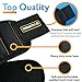 MGNETICO Magnetic Wristband: Adjustable Black Band with 10 Neodymium Magnets To Hold Metal Items Nearby Plus 7 In 1 Screwdriver Pen