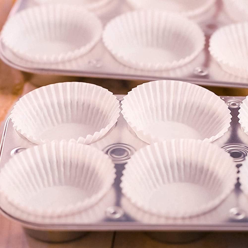 Smart Baking 200 Pack Non-Stick Paper Muffin Cases Liners and Cupcake Moulds (200 Pack) The Colour May be Varied - Image 3