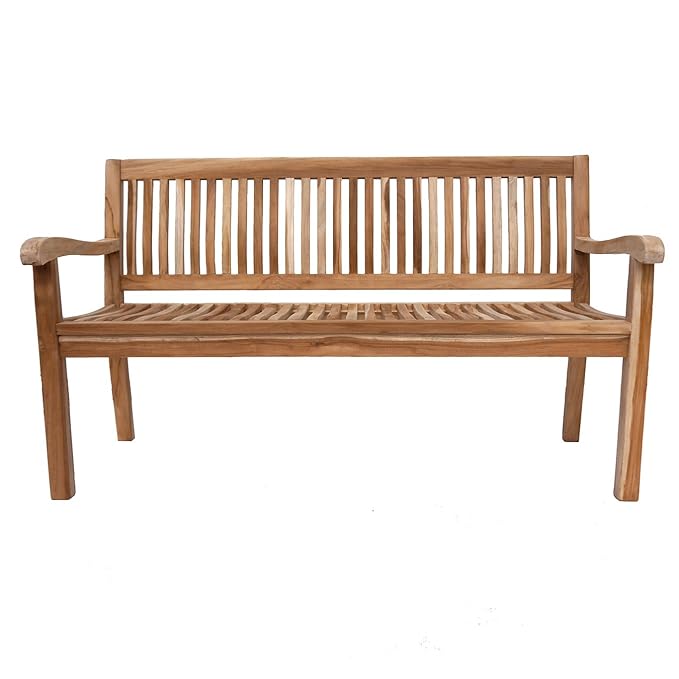 SAM Gartenbank, Kingsbury 150 cm 3-Sitzer, teak, 150x65x88 cm, 53262632