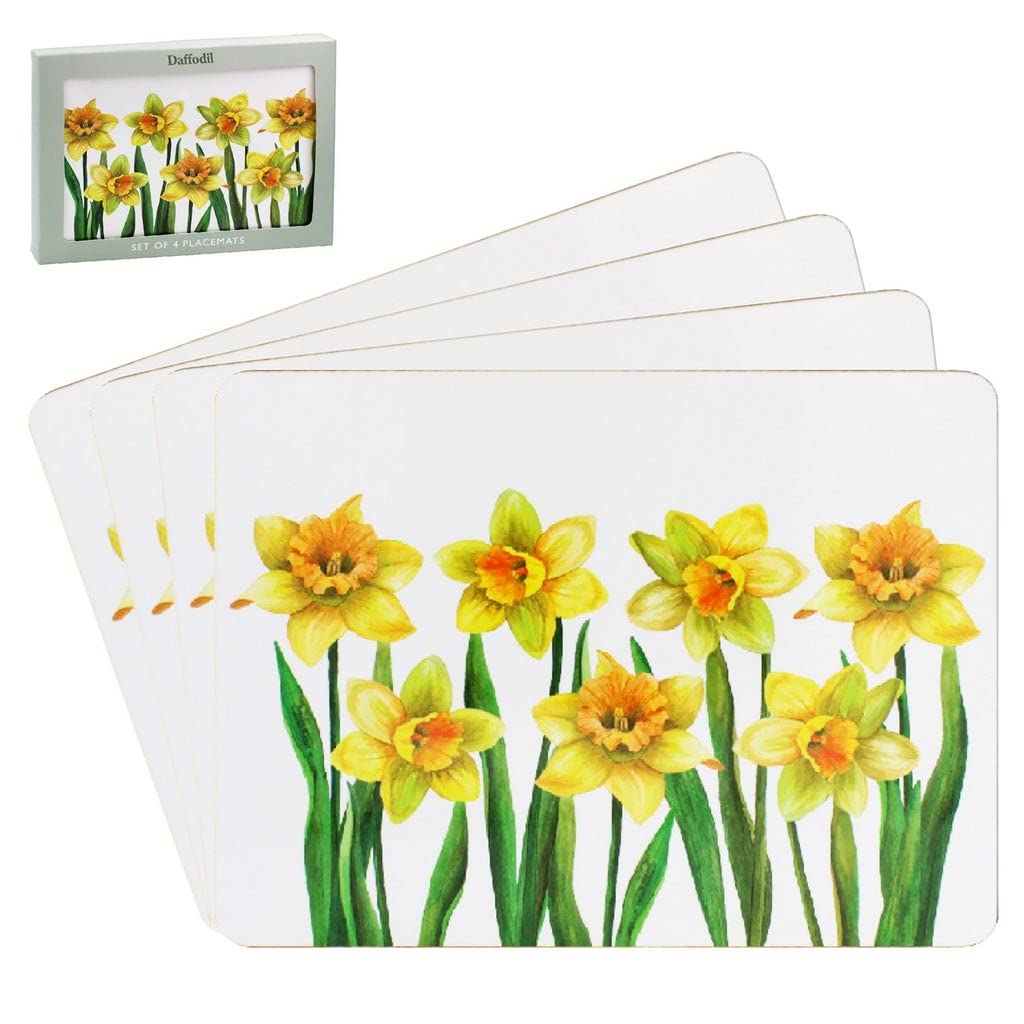 Daffodil - Placemats and Coasters - Set of 4 - Leonardo Collection