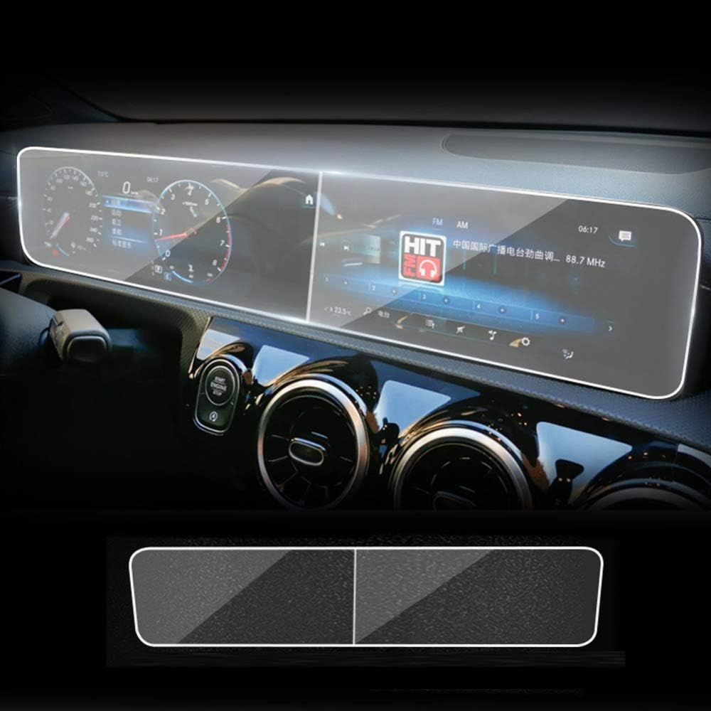 LUVCARPB Car Navigation Screen Protector, Fit for Mercedes Benz B CLA Class W247 B180 B200 C118 CLA250 220D 2020, 10.25Inch 9H Tempered Glass Display Transparent Protection