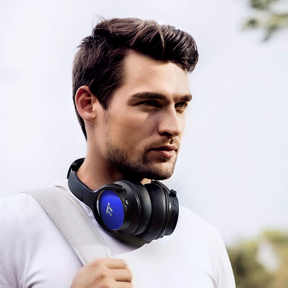 TaoTronics Active Noise Cancelling Bluetooth Headphones HiFi Stereo