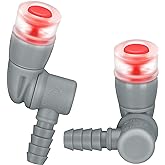 Vertintong 2 Pcs Bite Valve Replacement Bite Valve Nozzles | Silicone Mouthpiece Parts Replacement, Compatible with Packs Reservoirs Hydration Reservoir, Water Bladder Accessories
