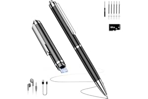 64GB Digital Voice Recorder with USB Type-C, Voice Activated Recorder with OTG Connection, Audio Recording Device with AI Noi