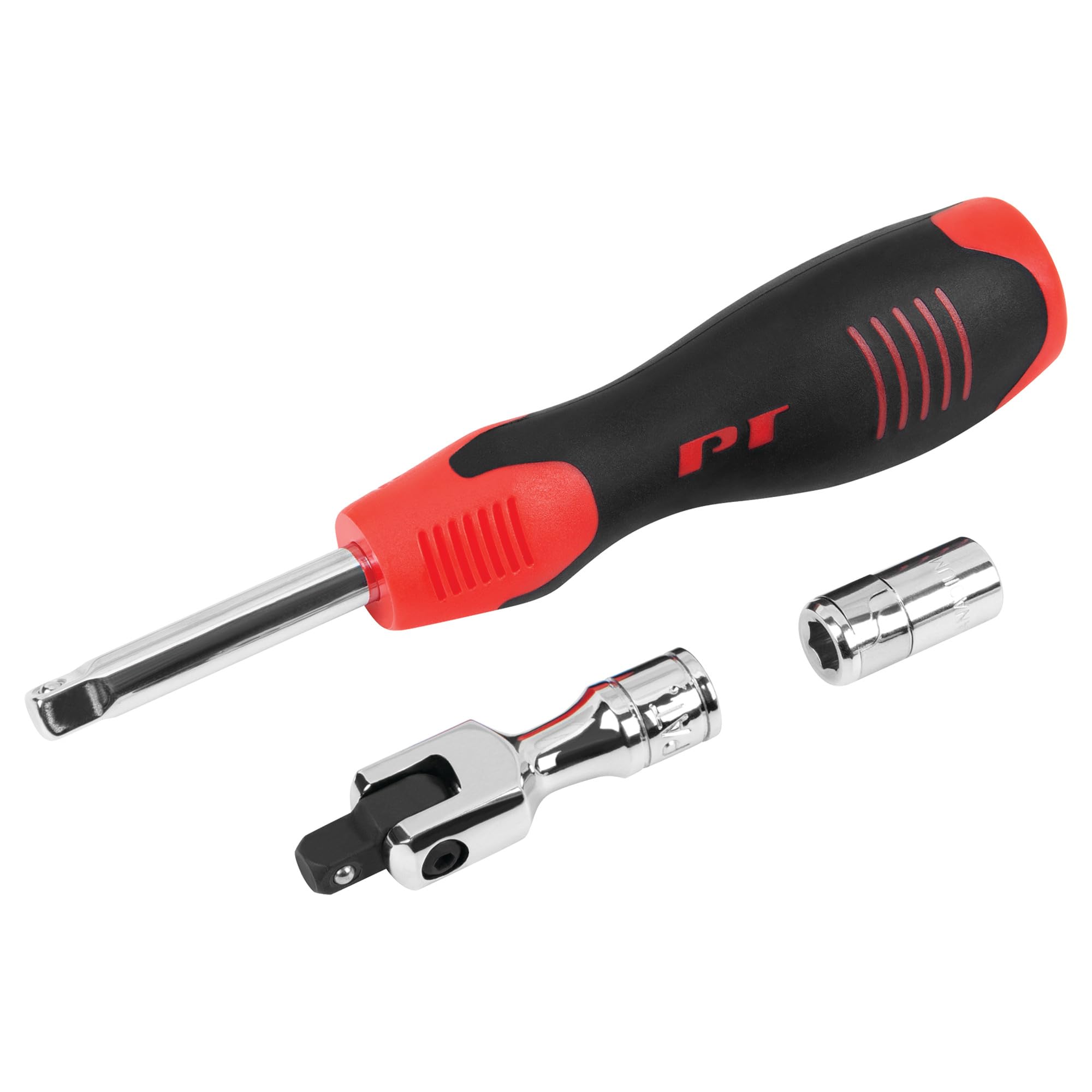 Performance Tool W36126 6-Inch Spinner/Adapter with Flex Handle Extension and Hex Bit Coupler for Improved Versatility and Control