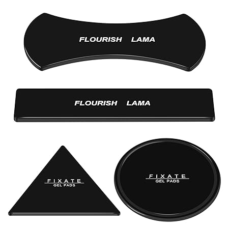 [4 Pack] AROYI Universal Fixate Gel Anti-Rutsch-Pad, klebrig Hochwertiges Stick Anti-Rutsch Matte Nano Gummi Pad, Handy Stick