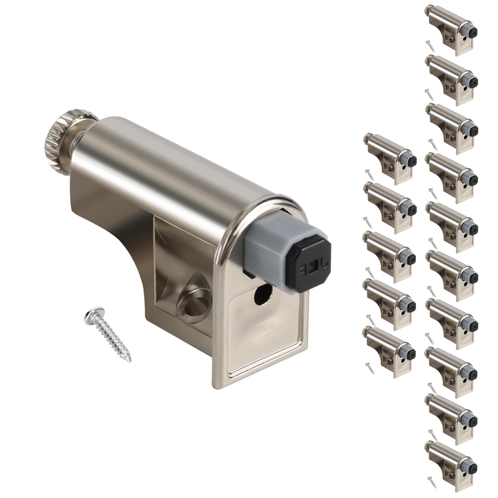 Photo 1 of 15 Pcs Soft Close Cabinet Door Damper, Universal Soft Close Door Dampers for Cabinet Doors/Wardrobe/Kitchen/Bookcases, Hydraulic Cabinet Buffer Damper, Silent door closing, with self-Closing Mechanism