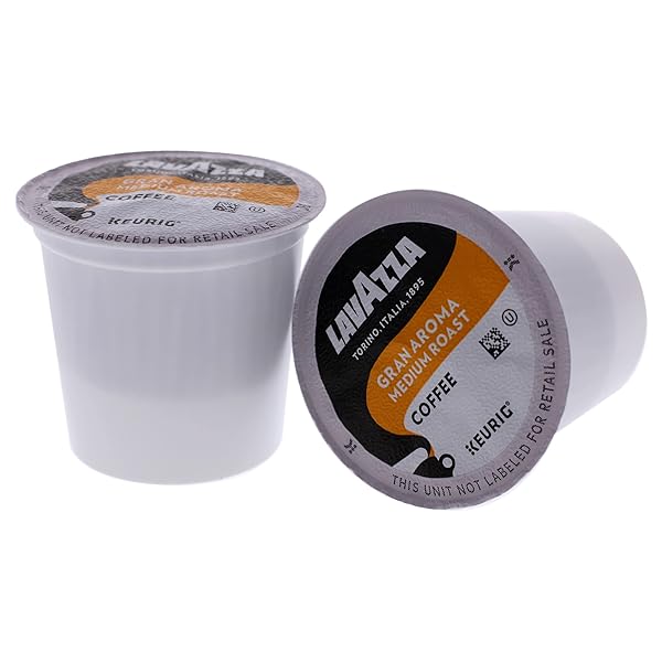 GRAN AROMA MEDIUM ROAST GROUND COFFEE PODS BY LAVAZZA FOR – 10 X 0.34 OZ COFFEE