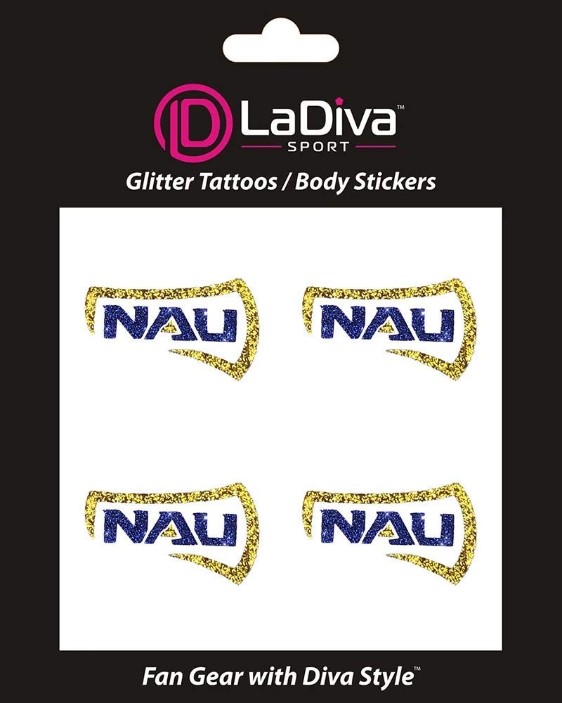 Amazon Com Northern Arizona University Logo Sticker 4 Pack Beauty